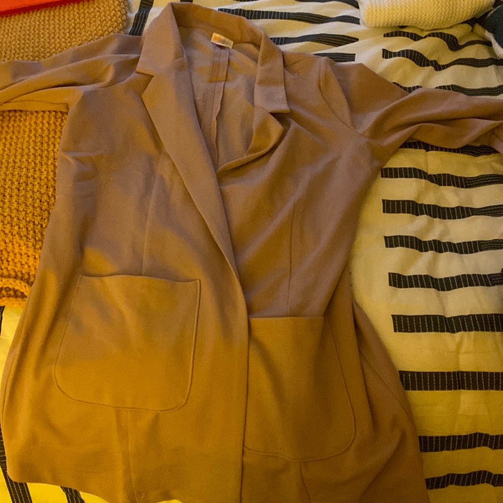 Lularoe Blazer  NWOT Gwen purple